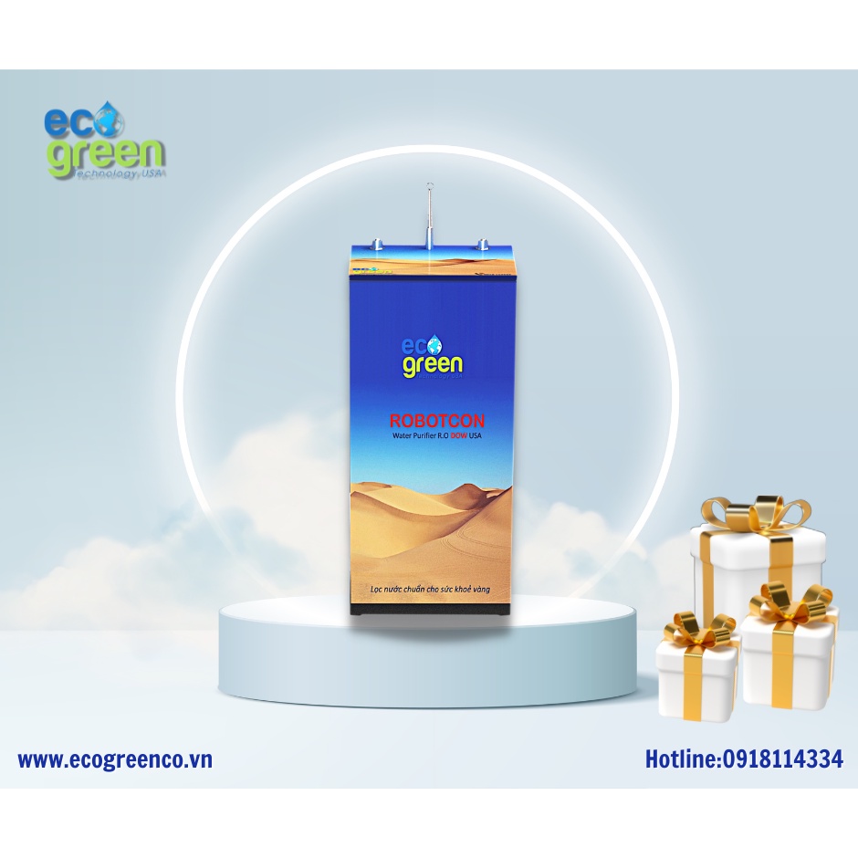 Máy lọc nước Eco Green Robotcon 7 cấp
