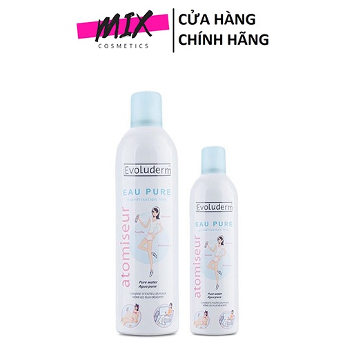 Xịt Khoáng Evoluderm Atomiseur Eau Pure Evoluderm 150ml & 400ml | BigBuy360 - bigbuy360.vn