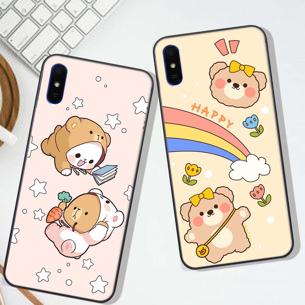 Ốp lưng Xiaomi REDMI 9A in hình Gấu xinh xắn, Bò sữa đáng yêu,  ĐẸP -  RẺ - XINH - ĐỘC ĐÁO