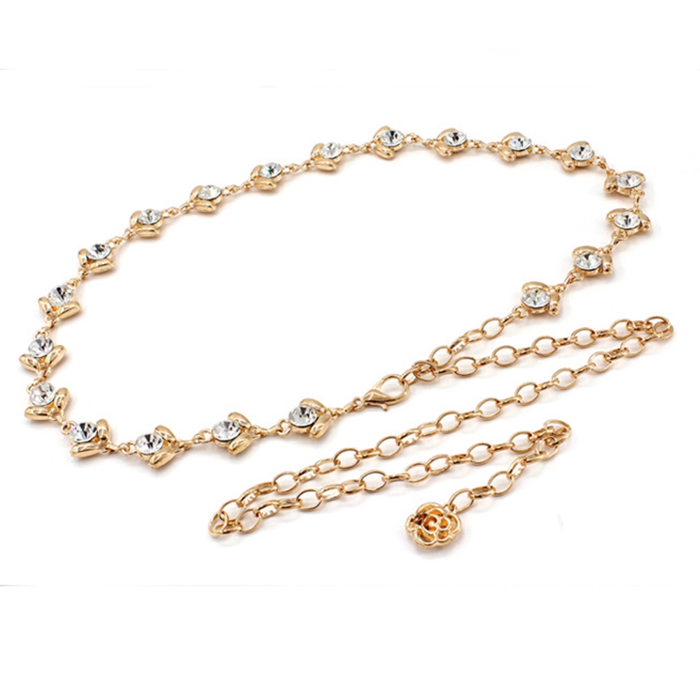 Thắt lưng đính đá giả thời trang thanh lịch cho nữ