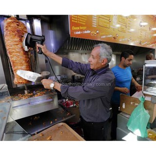 Máy thái thịt Doner kebab cầm tay KS 100E