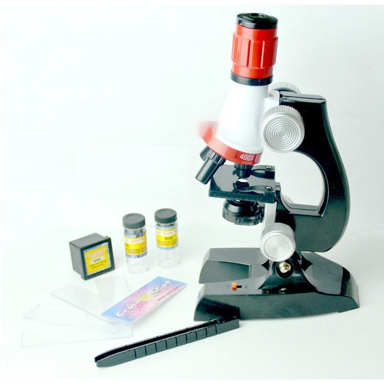 Bộ kính hiển vi LED 1200X dùng nghiên cứu khoa học cho bé