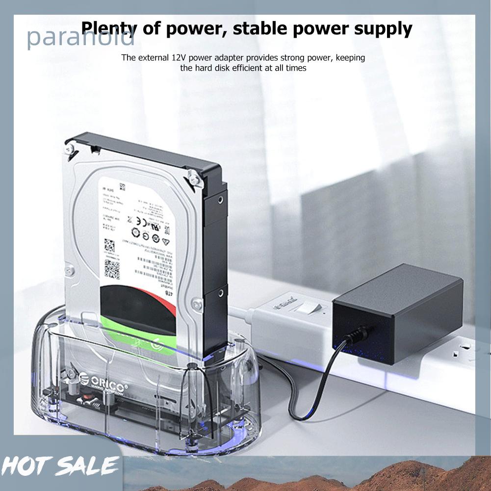 Ổ Cứng Ngoài Paranoid ORICO 6139U3 USB3.0 Type-B Sang 2.5 / 3.5 inch SATA HDD SSD Station | BigBuy360 - bigbuy360.vn