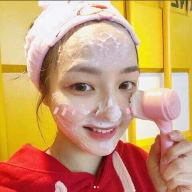 [Siêu Phẩm] Cọ rửa mặt 2 đầu mát xa cực êm | BigBuy360 - bigbuy360.vn