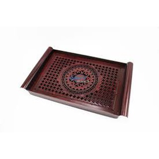 Khay đựng ấm chén giả gỗ