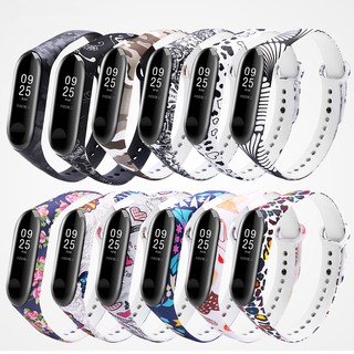 Dây đeo silicone nhiều màu cho đồng hồ thông minh Xiaomi Miband 3