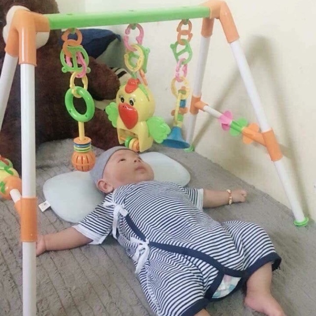 Kệ chữ A con vẹt có nhạc - Đồ chơi cho bé