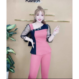 Đồ bộ đẹp rẻ thun cát hàn 4 size 40kg đến 75kg.ch084