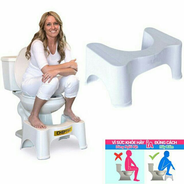 ghế kê chân toilet