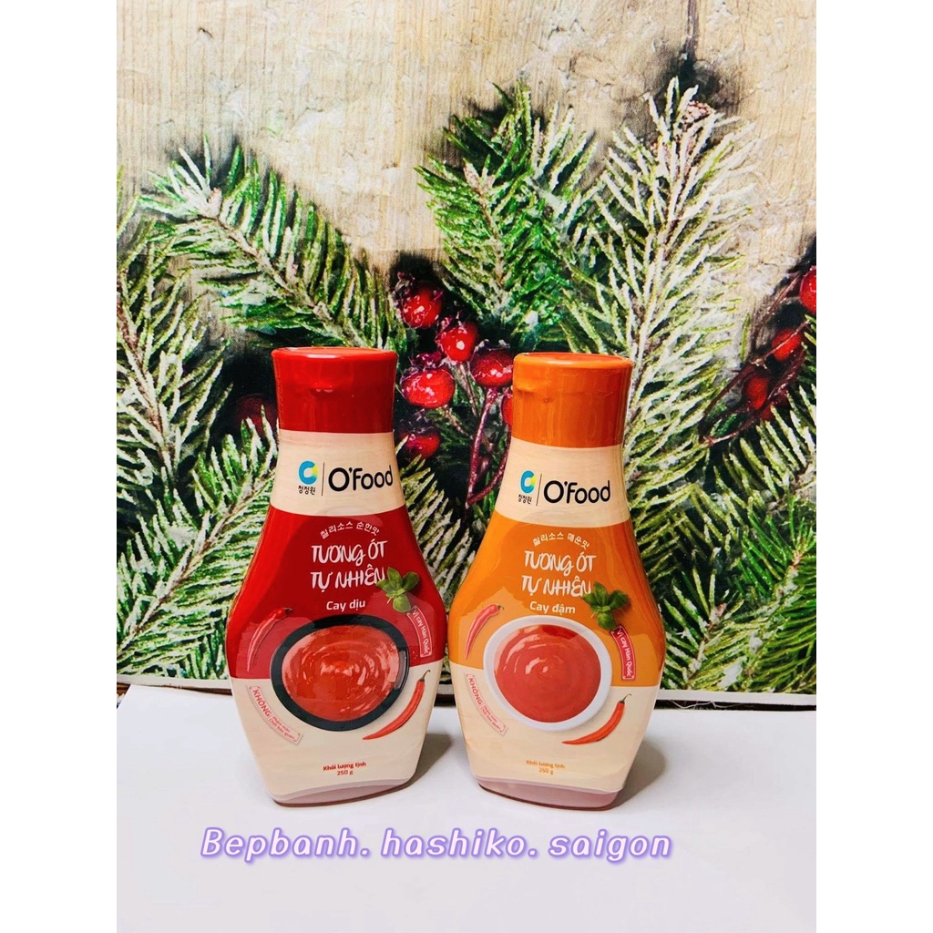 TƯƠNG ỚT  TỰ NHIÊN O'FOOD 250G