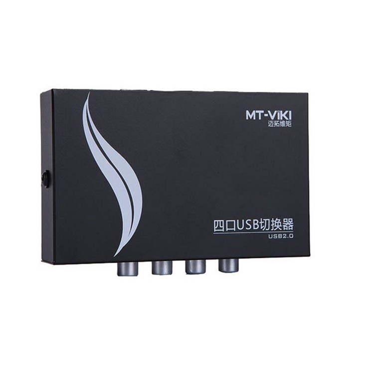 Bộ chia 2 máy tính dùng chung 1 máy in Switch USB MT-VIKI (Đen)