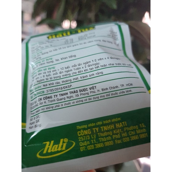 Kẹo ngậm con ếch Hati-Tux kẹo cay con ếch Hatitux -  Đông Anh Pharmart