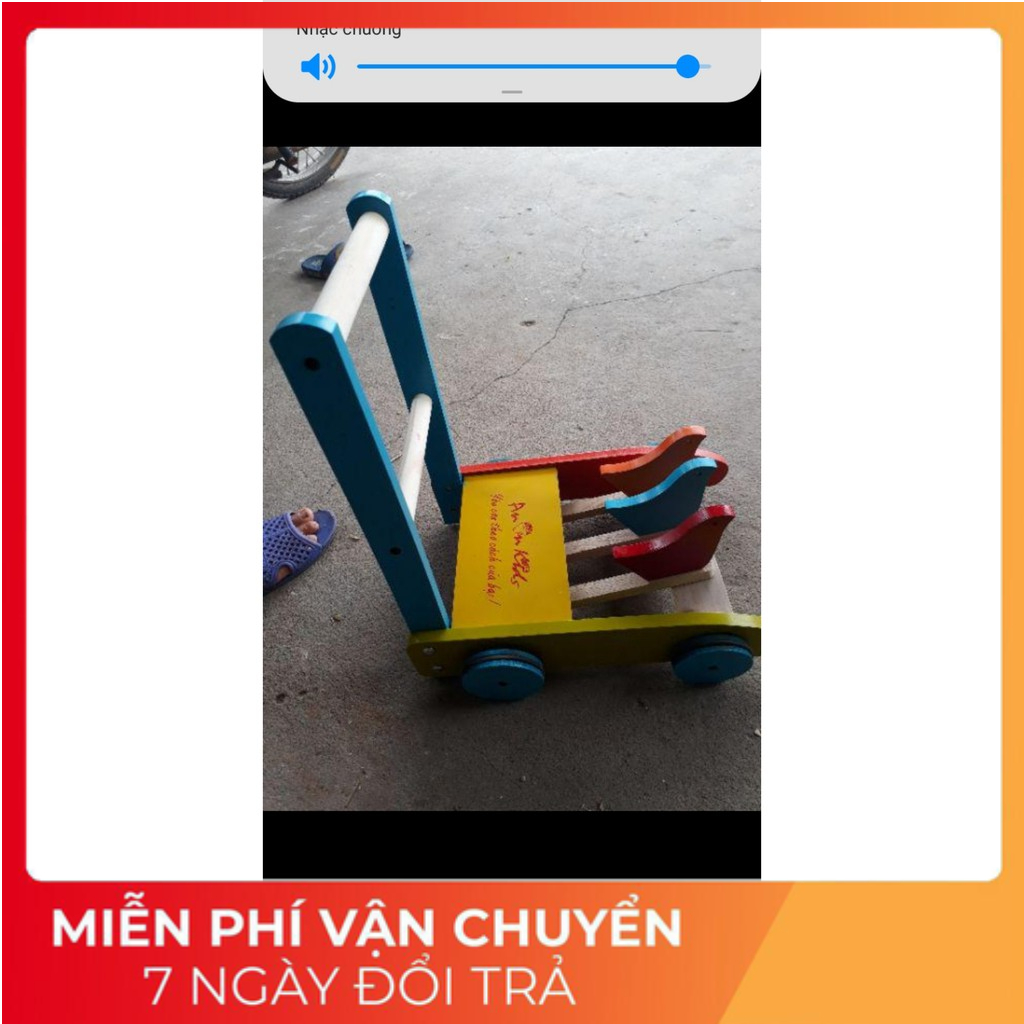 Xe tập đi con gà hàng Việt Nam, Xe tập đi gỗ cho bé