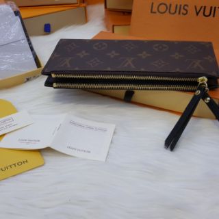 Ví hoa nâu 2 khóa size 20 fullbox