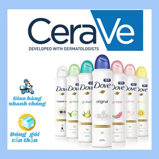[Đủ Mùi] Xịt Khử Mùi Dove (150ml)