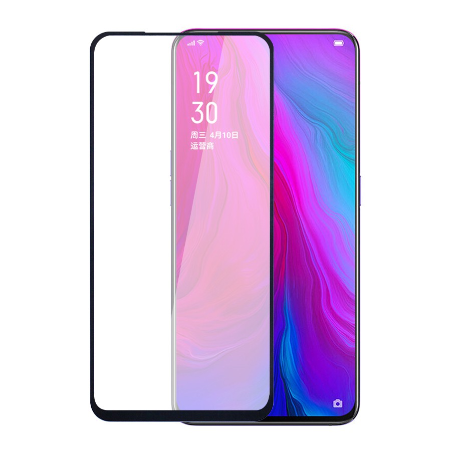 Kính Cường lực 9D Full màn Oppo Reno - 6.4" cao cấp toàn màn hình không chấm li ti