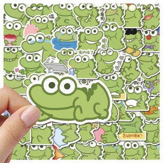 Sticker/ Hình dán Ếch Xanh cute (Combo 60 stickers)