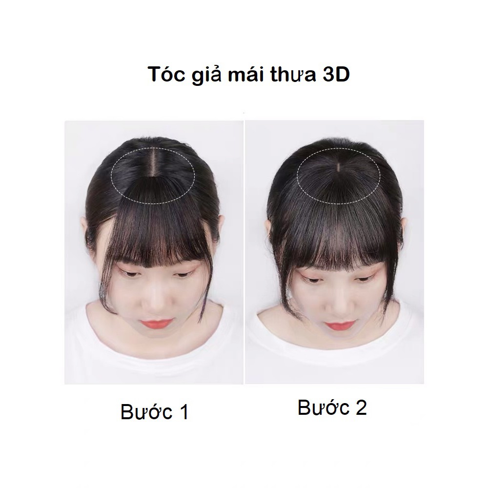 Tóc Mái Thưa 3D Được Làm Từ Tóc Thật_TG7 - Love Hairs