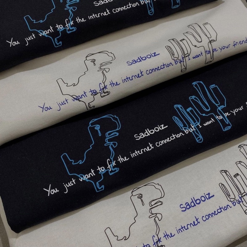 Áo thun Sadboi.z DINO đủ tag tem v2 ảnh thật unisex ( nam nữ mặc đều được)