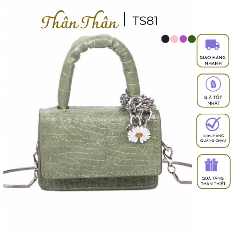 Túi mini hoa cúc siêu đáng yêu