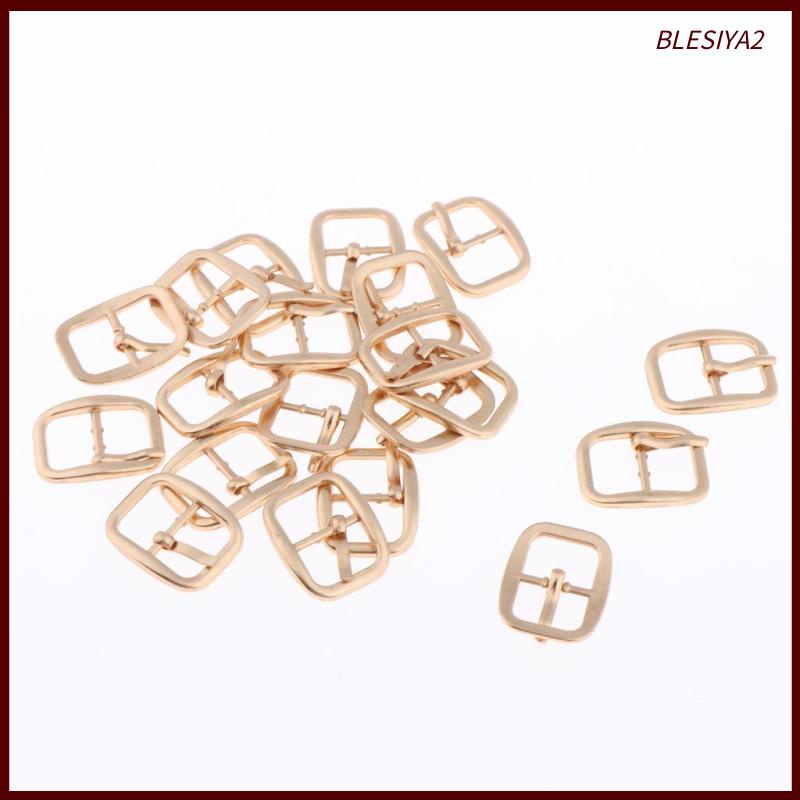 [Blesiya2] Khóa Cài Thắt Lưng Đơn Màu Bạc DIY