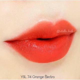 SON YSL 74 ĐỎ CAM