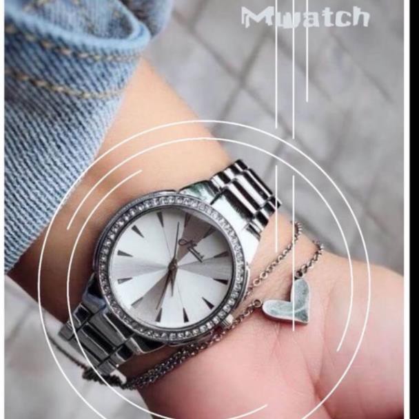 Đồng hồ Dail 2tone Nữ Mwatch Band nội địa Thái Lan (CÓ SẴN)