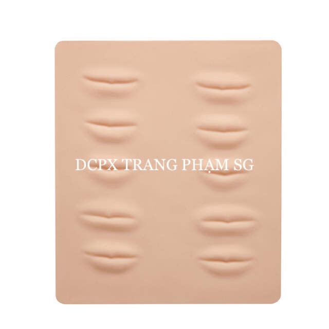 DA 3D MÔI TẬP PHUN XĂM - Da 3d môi - da tập phun xăm - dụng cụ phun xăm