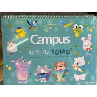 Vở vẽ lò xo A4 Campus