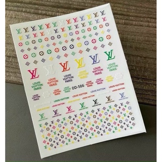 sticker thương hiệu dán móng