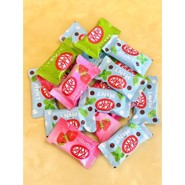 [HÀNG NHẬT] Socola Kitkat đủ vị gói 10-14 thanh.