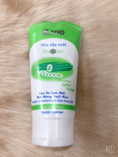 Sữa rửa mặt tươi mát, sạch sâu Dưa Leo E100