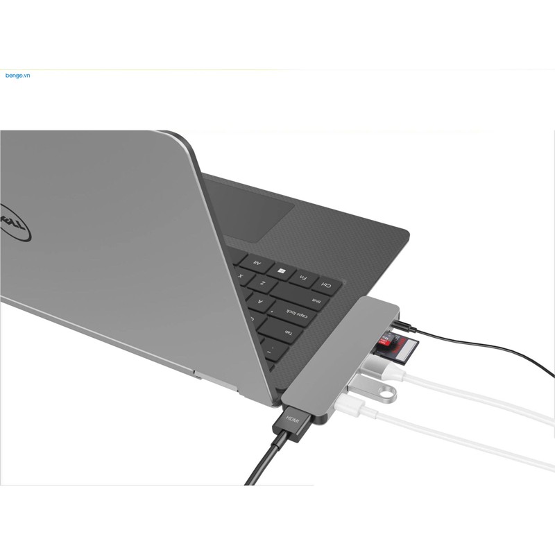 Cổng chuyển Hyperdrive SOLO 7 in 1 USB-C Hub cho MacBook và PC - GN21D