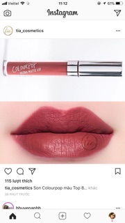 💄 Son kem Colourpop