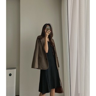 Váy len mịn khoét nách 382