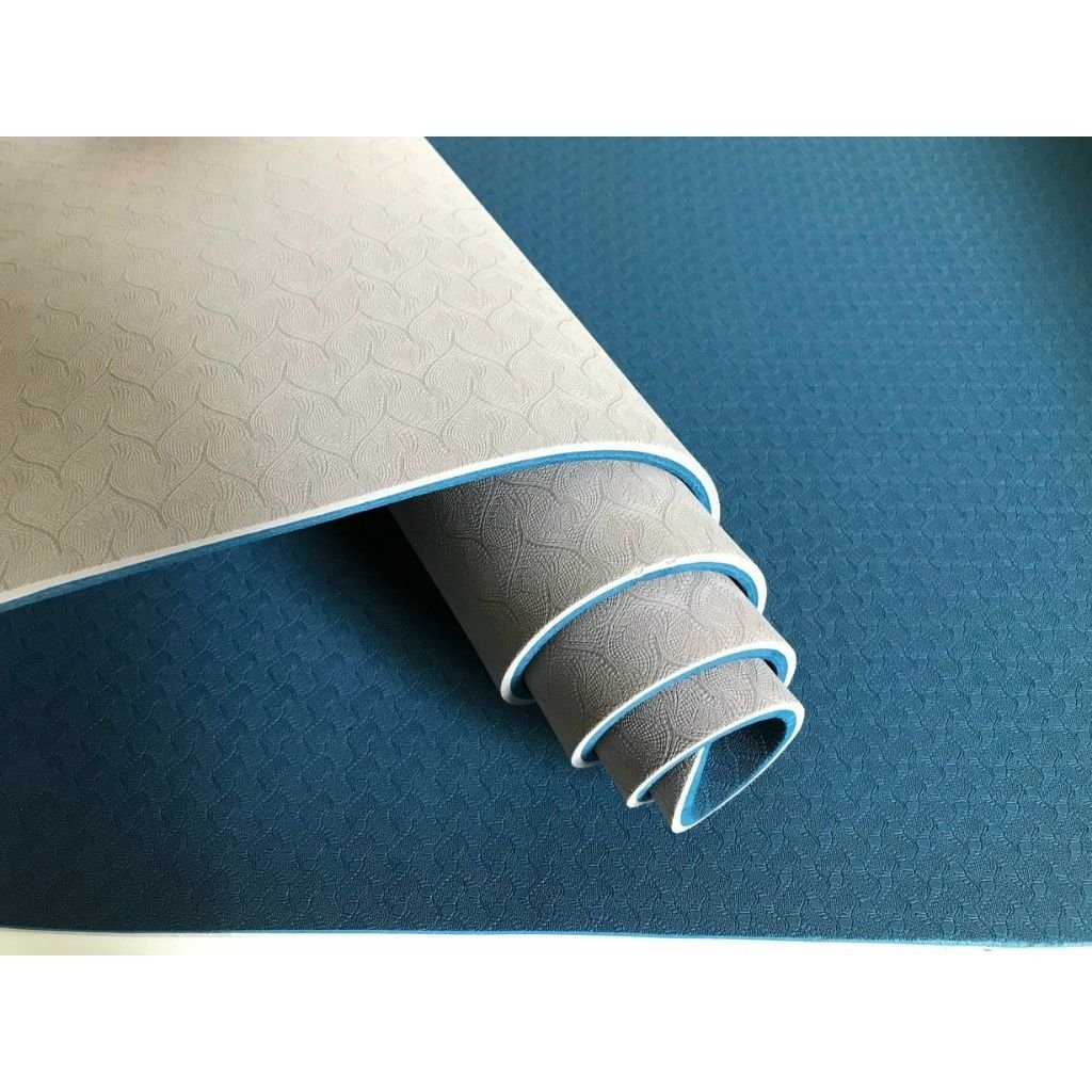 Thảm Tập Yoga S1ECO Pro Mat, 2 Màu Phối Lạ Mắt, Chống Trơn Trượt Tuyệt Đối, Thấm Hút Tốt