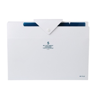 5 layer Expanding File Folder Organ Bag A4 Organizer Paper Hold Document Folder