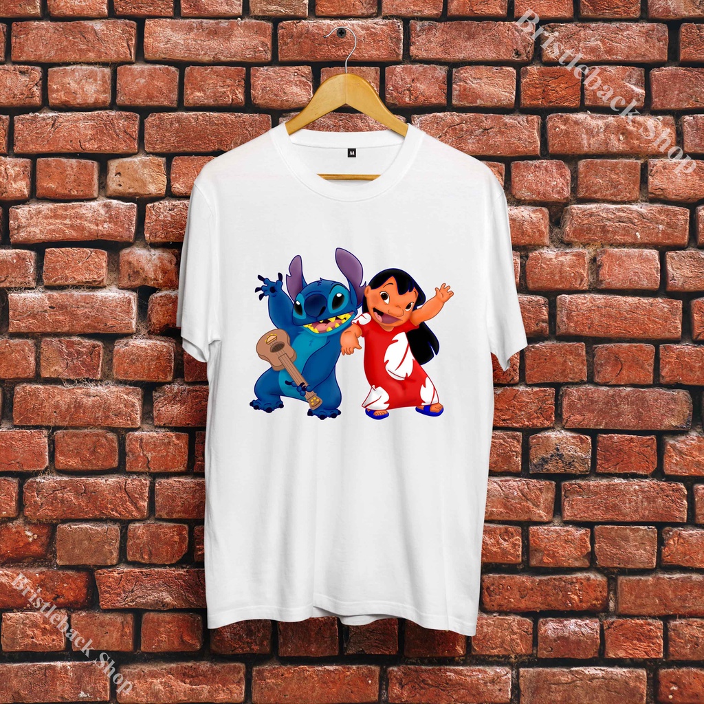 Áo Phông Lilo and Stitch nữ giá rẻ ngắn tay cute dễ thương cực chất O15LAS019