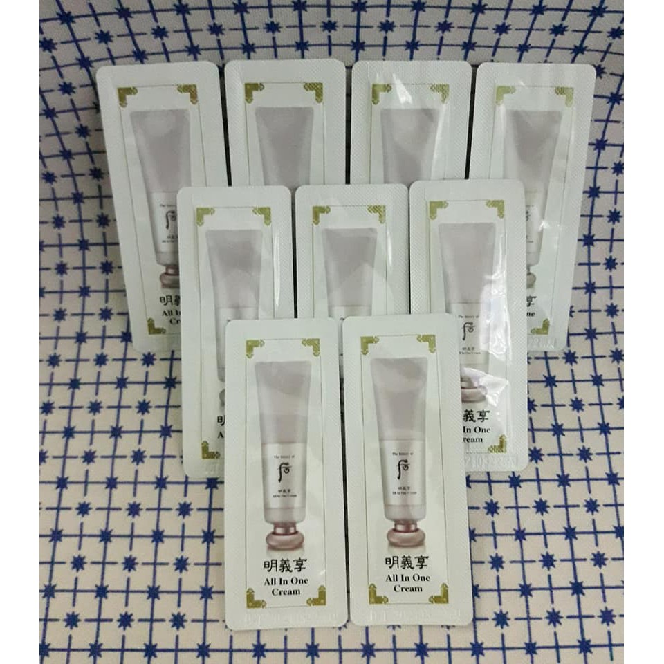 SAMPLE CAO VẠN NĂNG WHOO (All in One Cream)