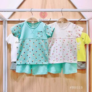 Bộ cộc tay bé trai Lullaby mẫu 2020 siêu xinh