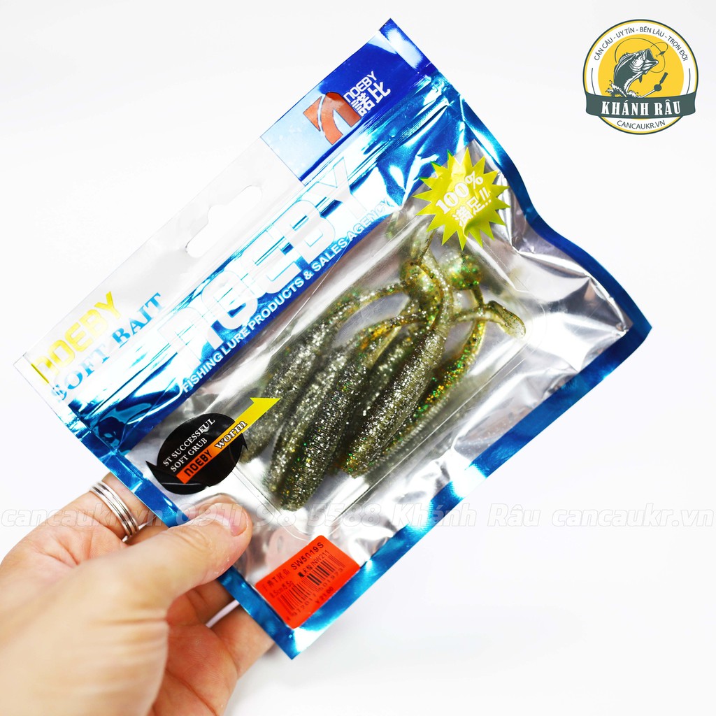 Mồi mềm Noeby SW5019S 8.5c,5.5g
