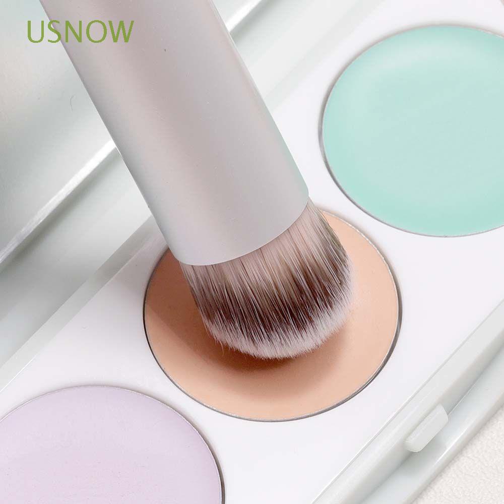 [Hàng mới về] Cọ sợi tổng hợp thoa phấn bắt sáng che khuyết điểm cán gỗ