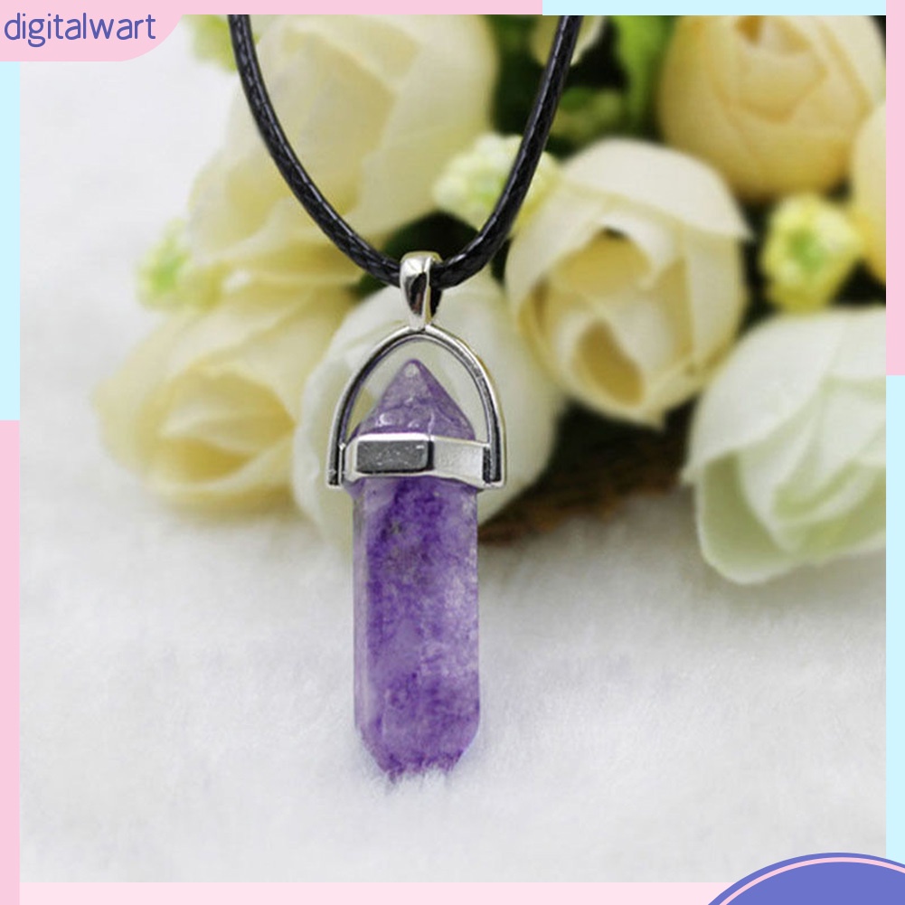 Vòng Cổ Dây Giả Da Đính Đá Màu Thời Trang Unisex