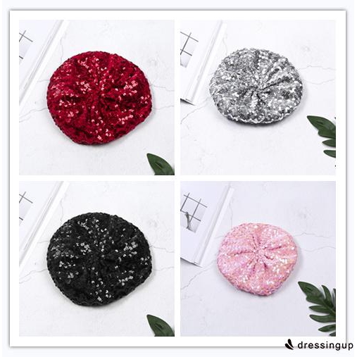Mũ nồi đính sequin lấp lánh độc đáo dành cho nữ