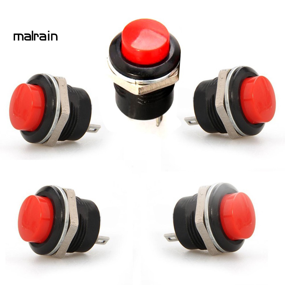 Set 5 Nút Nhấn On / Off Chuyên Dụng Cho Xe Hơi