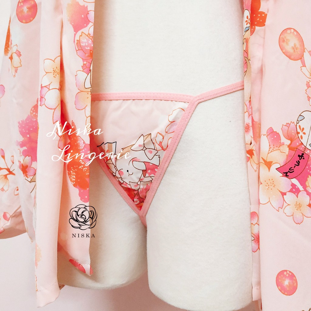 Bộ choàng yukata mèo và hoa anh đào - Mã D128 | BigBuy360 - bigbuy360.vn