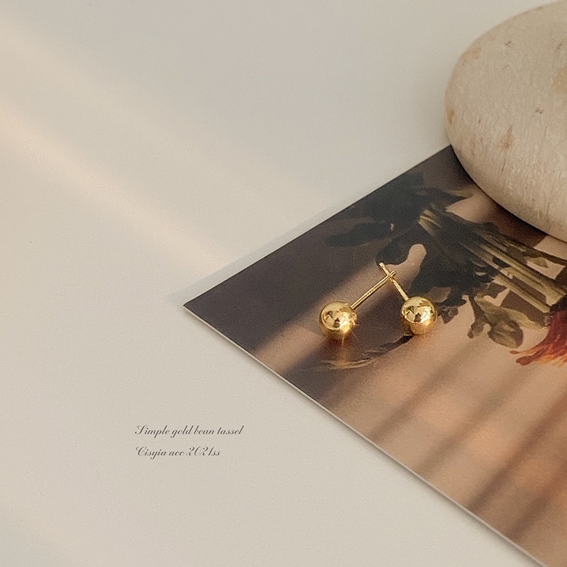 Khuyên Tai Nữ Hình Quả Bóng Tròn Thời Trang