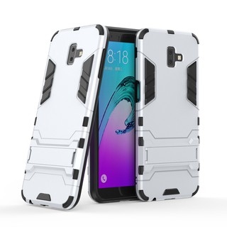 Ốp lưng Samsung Galaxy J6 Plus chống sốc chân ngang Iron man