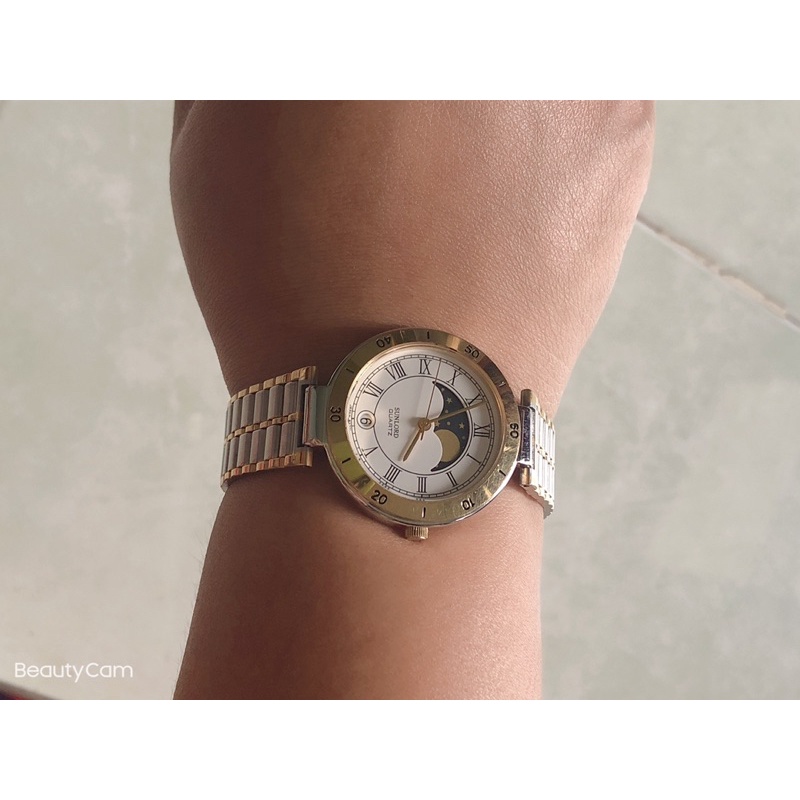 Đồng hồ nữ trăng sao hiệu sunlord quartz