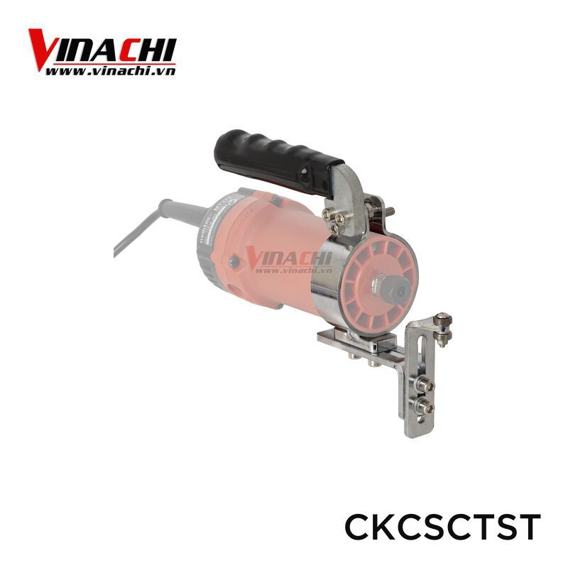 Cữ soi chỉ tròn kèm tay cầm - cữ sắt chuyên dùng để soi chỉ, soi cạnh bàn ghế, đồ nội thất